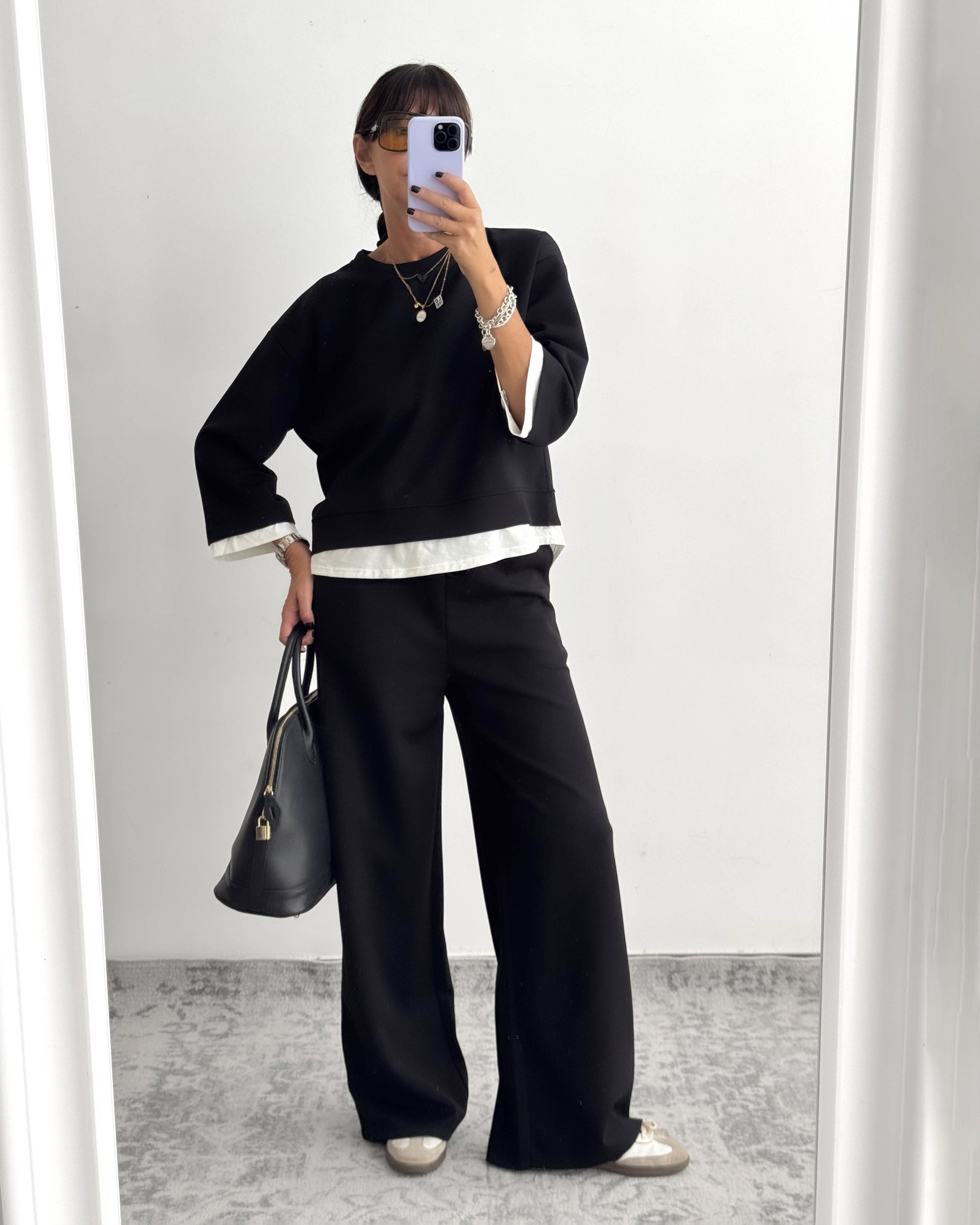 SET GISELE PALAZZO NERO