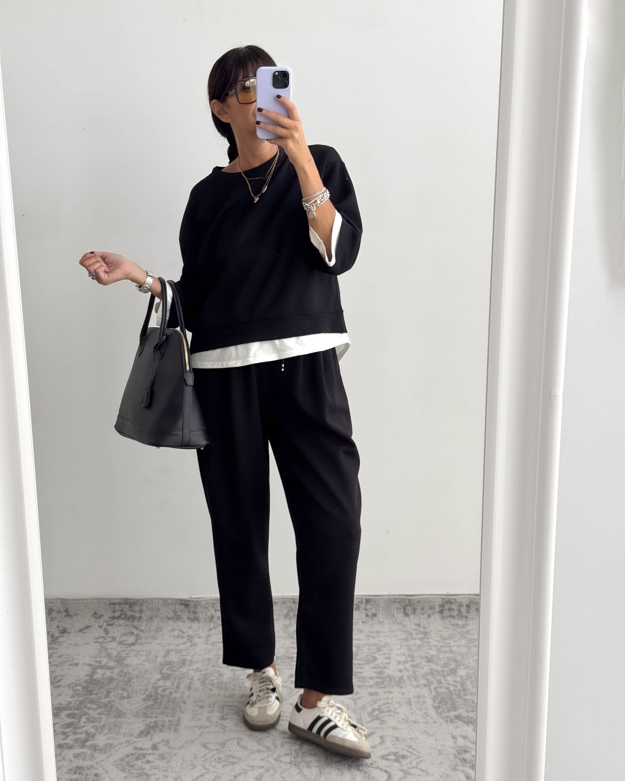 SET JANET JOGGER NERO