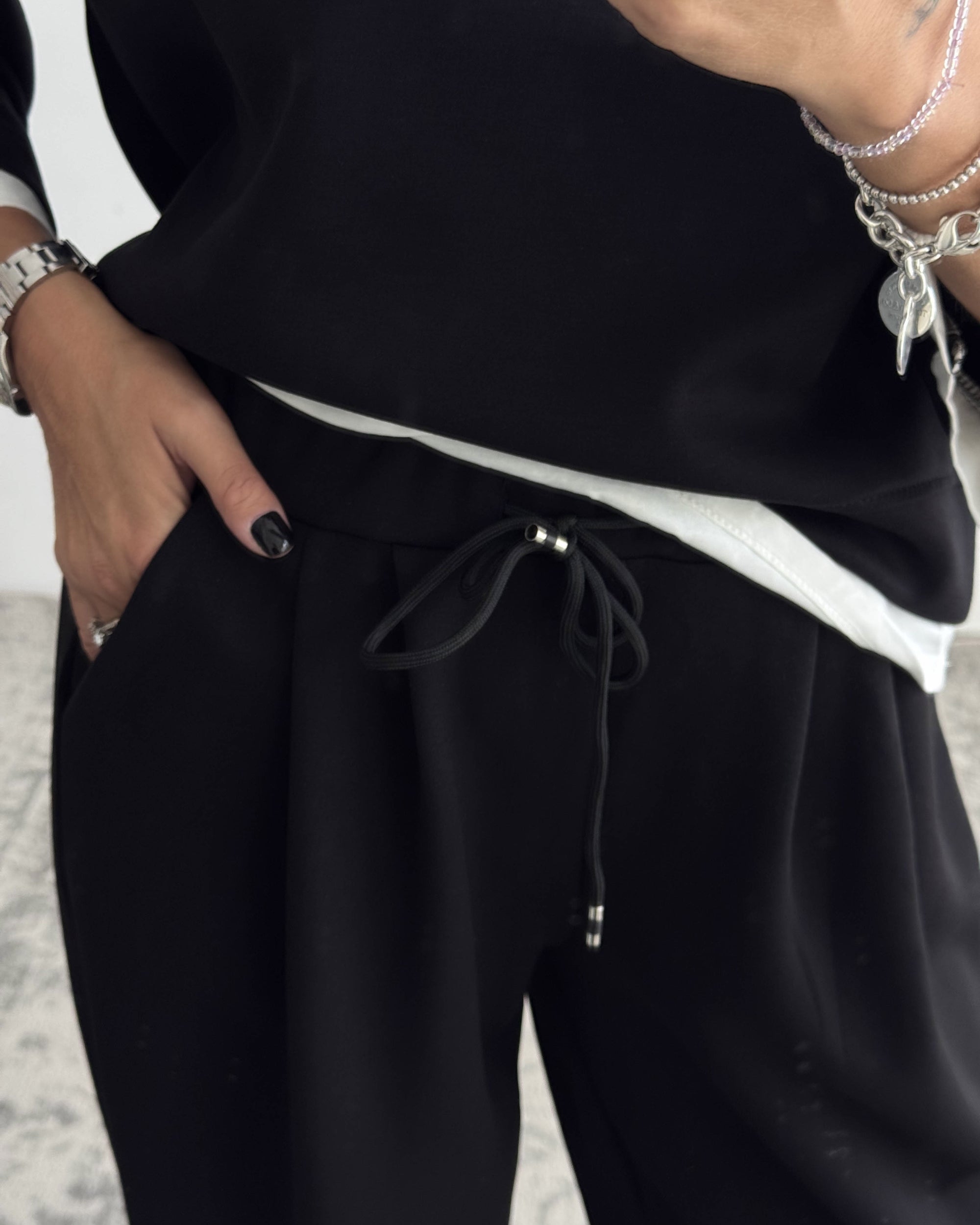 SET JANET JOGGER NERO