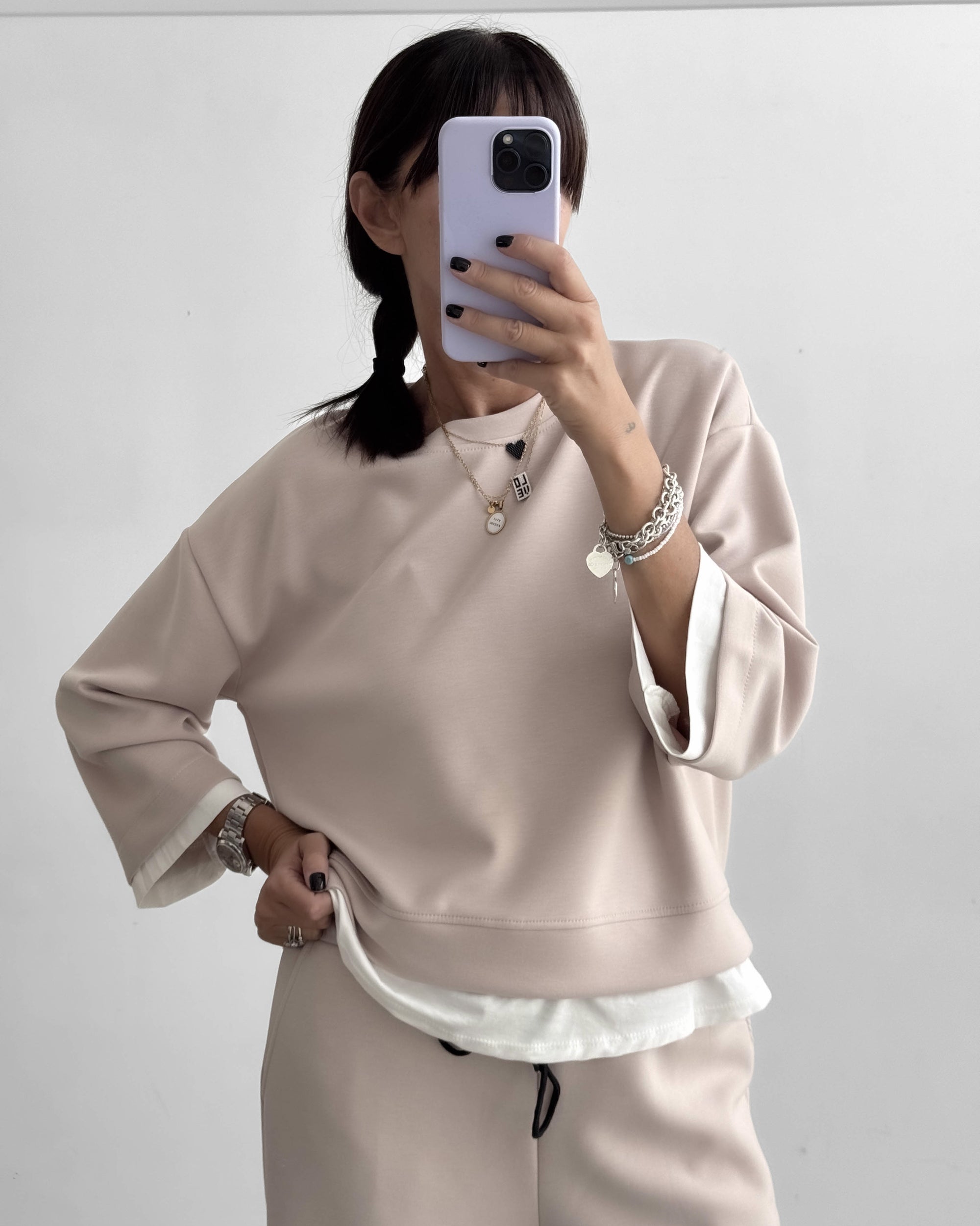 SET JANET JOGGER SAND