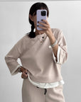 SET JANET JOGGER SAND