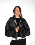 BOMBER ECOPELLE 1980 NERO