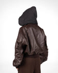 BOMBER ECOPELLE 1980 MORO