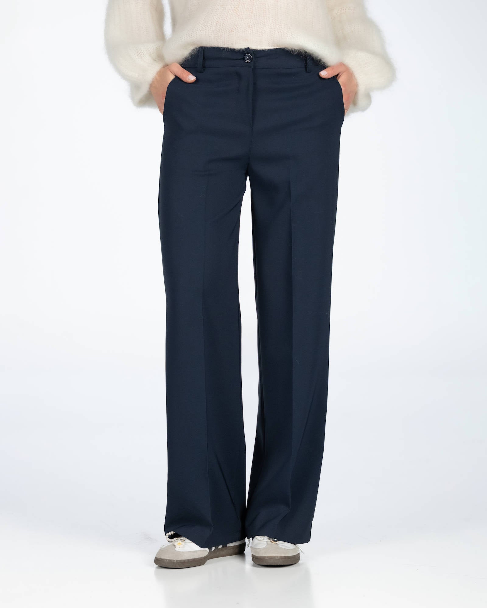PANTALONE GINEVRA BLU