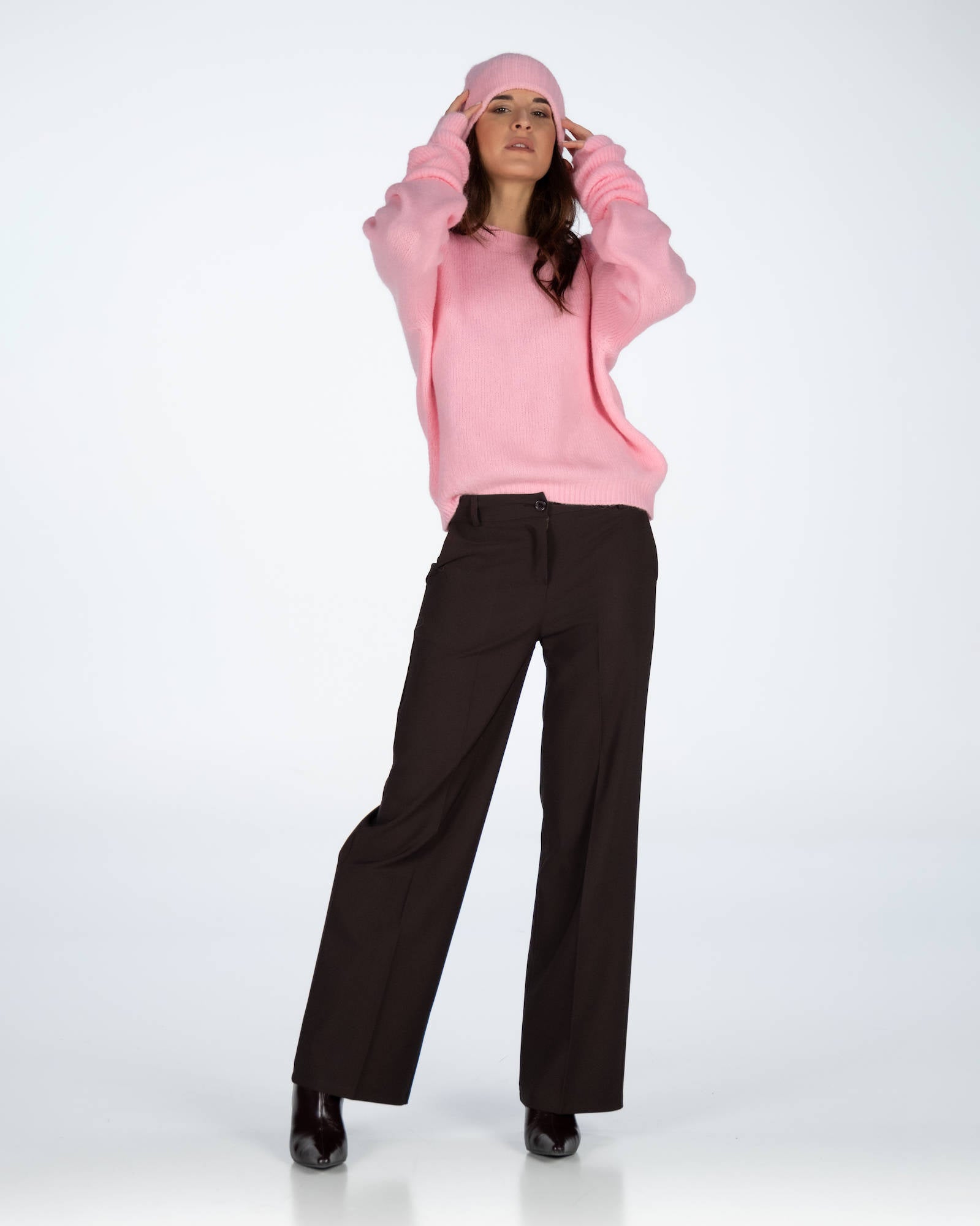 PANTALONE GINEVRA CHOCO