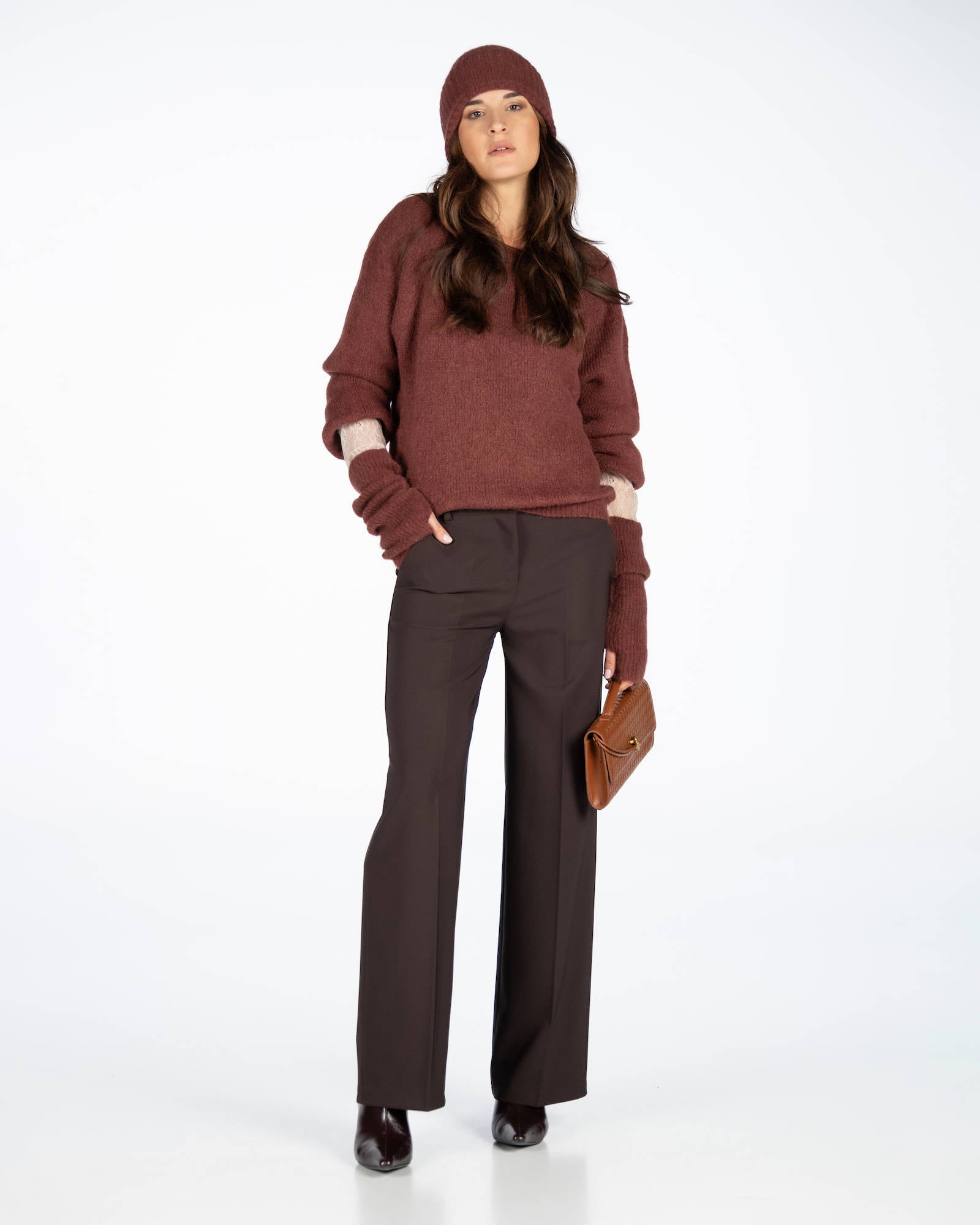 PANTALONE GINEVRA CHOCO