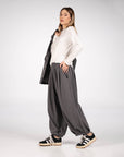 PANTALONE LIVIA GRIGIO MEDIO