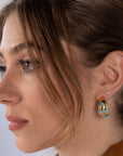 ORECCHINI ANNA TURCHESE