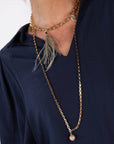 COLLANA PLUME VERDE