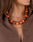 COLLANA VIKY ARANCIO