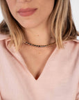 COLLANA GIROCOLLO HELLE ROSA