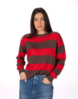 PULL A RIGHE MEGGY CHOCO ROSSO