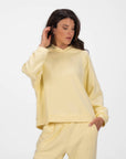 MAGLIA IN FELPA COIMBRA GIALLINO