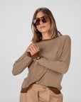 MAGLIA HELENA BRONZO GIALLO