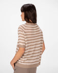 MAGLIA CLIZIA SABBIA PANNA