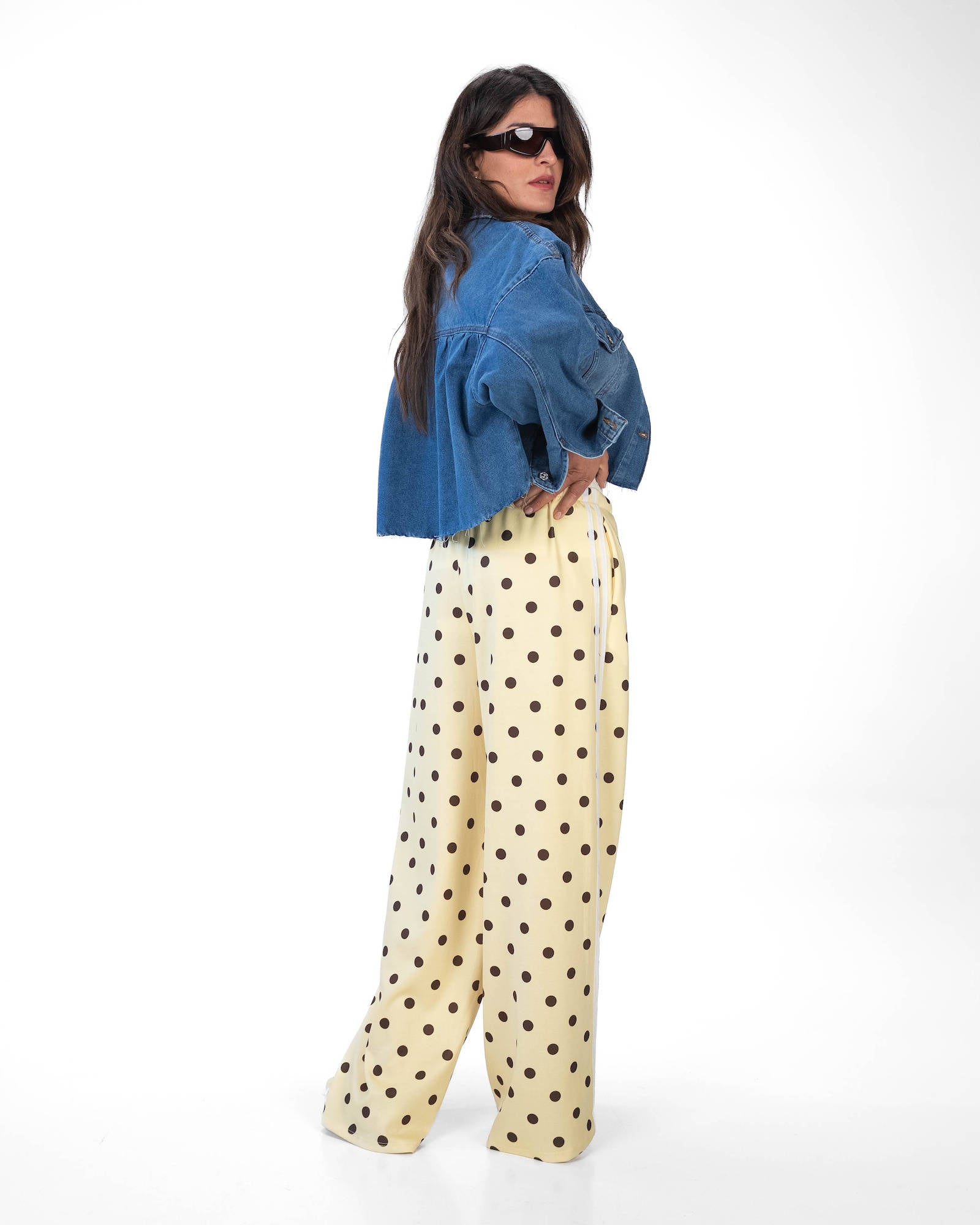 GIACCA CAMICIA FALCO IN DENIM BLU
