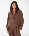 GIACCA HAZEL NOCE