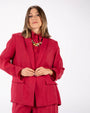 GIACCA HAZEL ROSSO