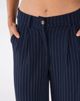 PANTALONE GESSATO NYRA BLU