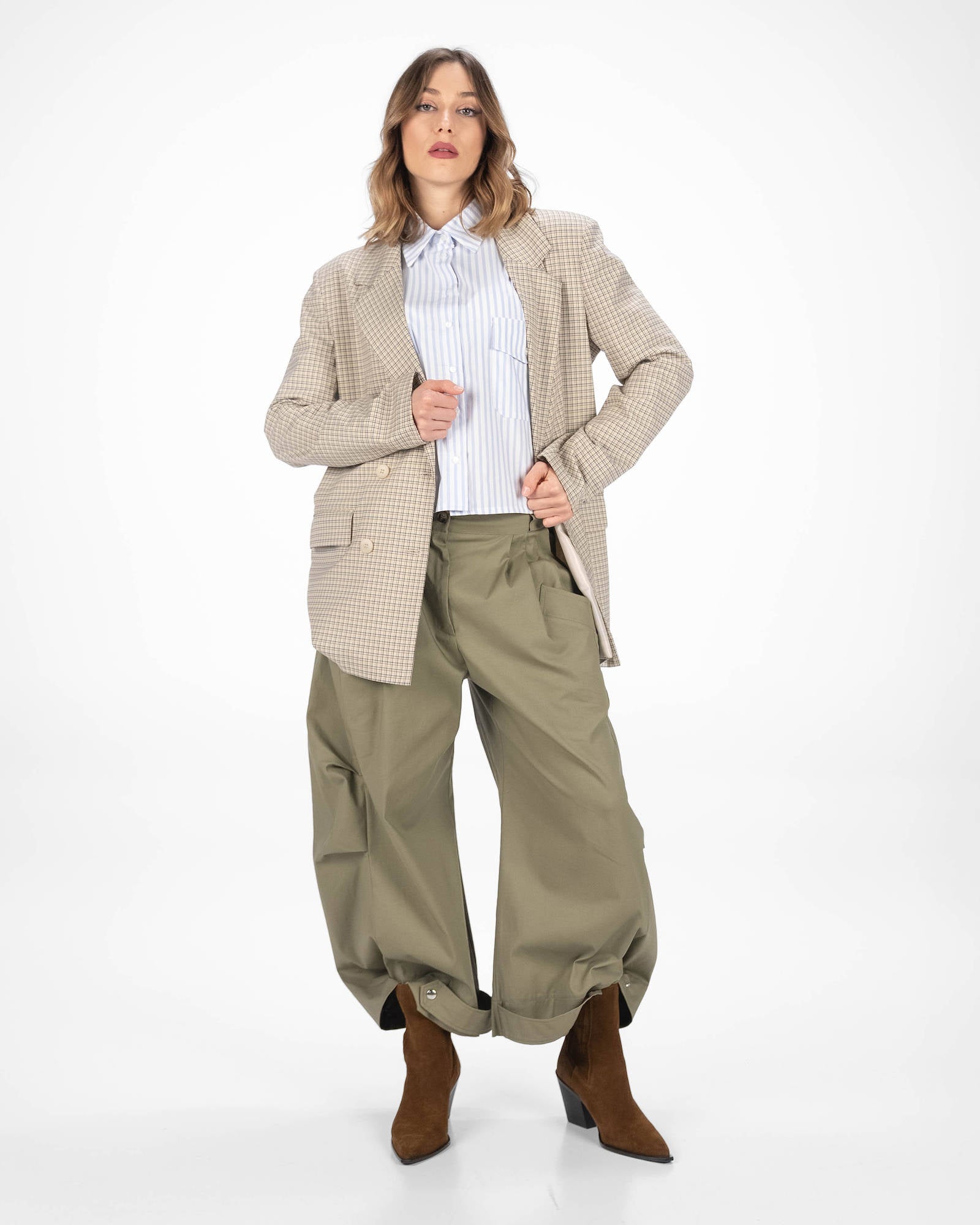 PANTALONE ICONE SALVIA