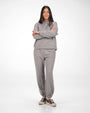 PANTALONE IN FELPA COIMBRA GRIGIO