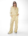 PANTALONE POIS LOLA GIALLO