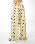 PANTALONE POIS LOLA GIALLO