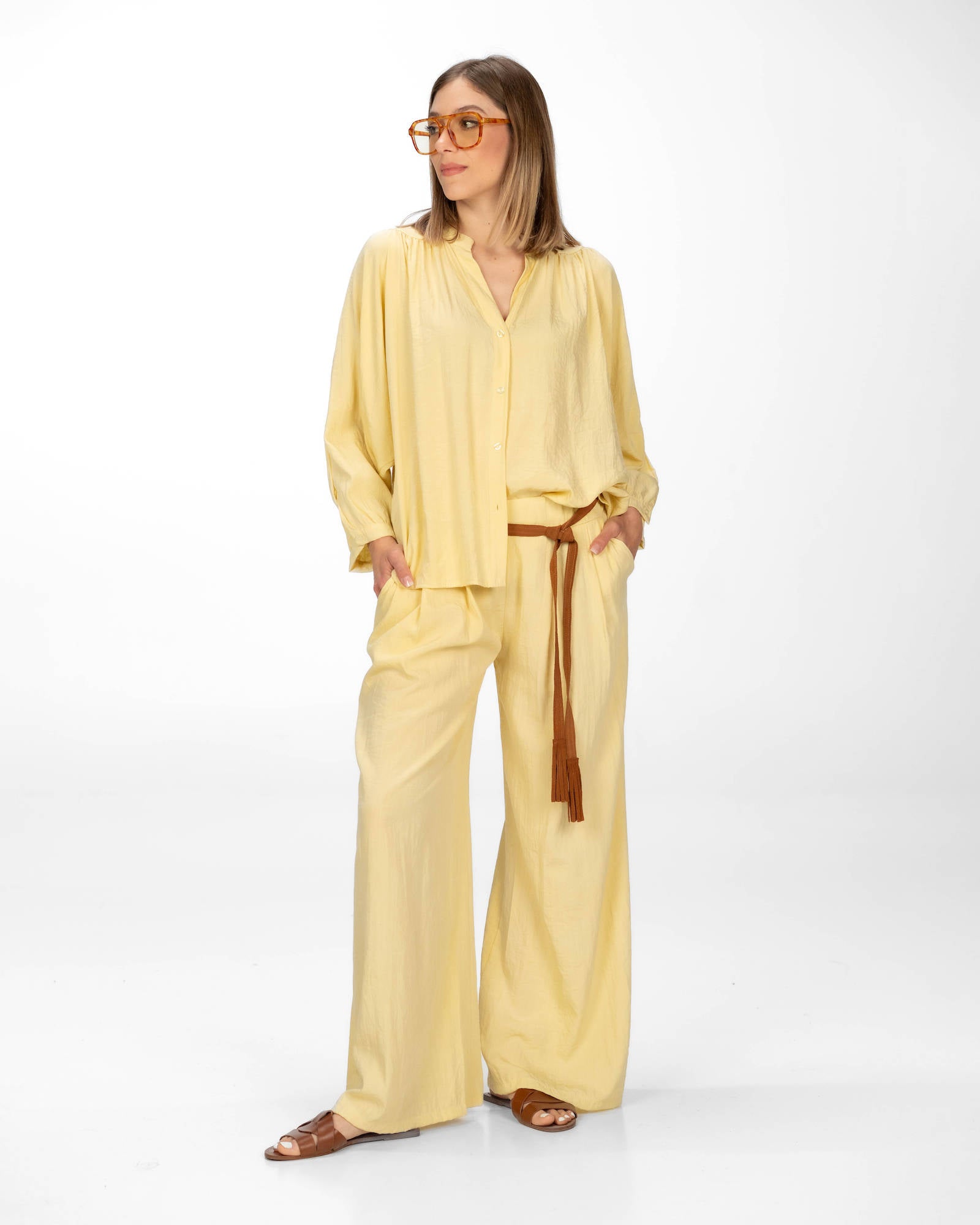 PANTALONE OCEANE GIALLO