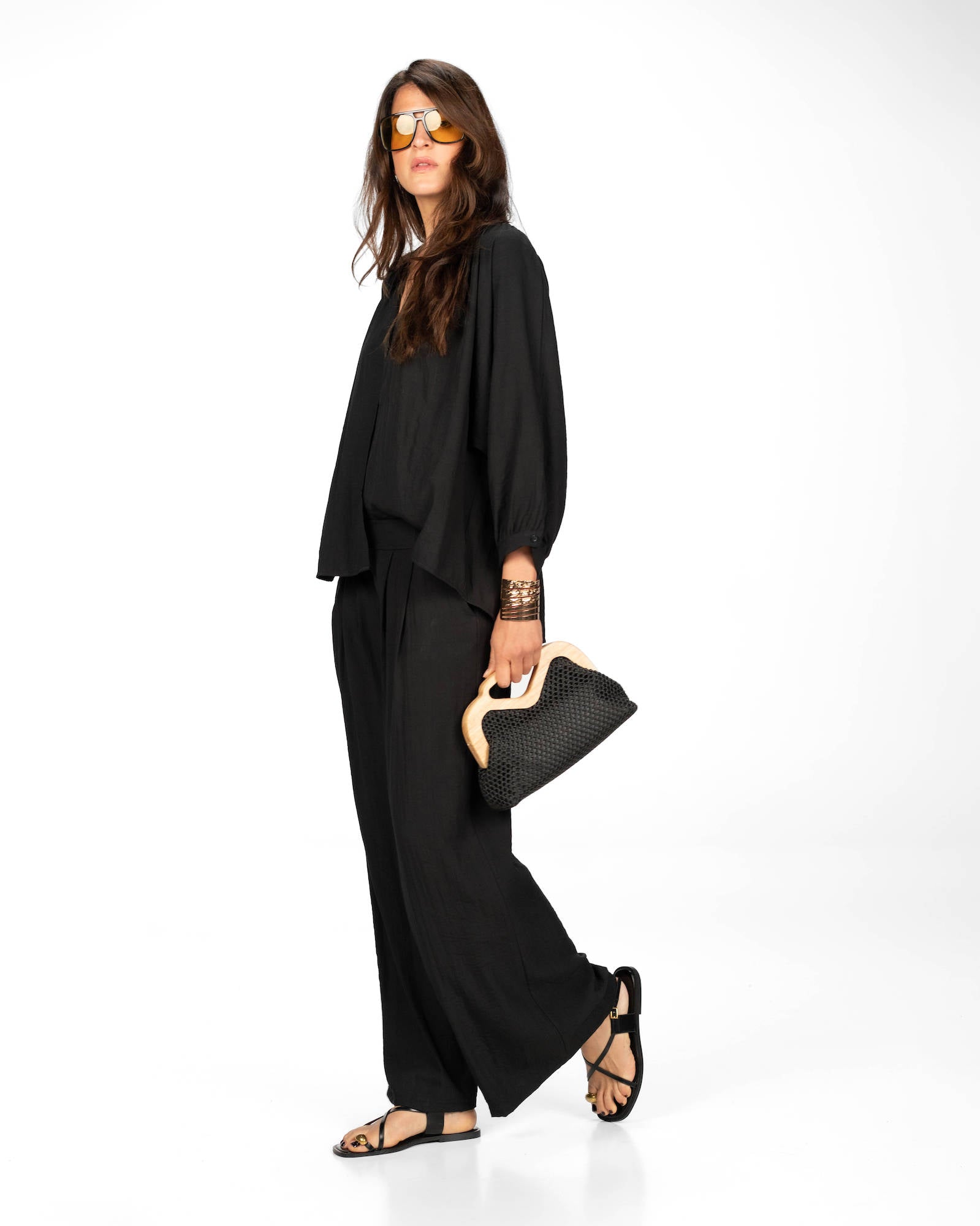 PANTALONE OCEANE NERO