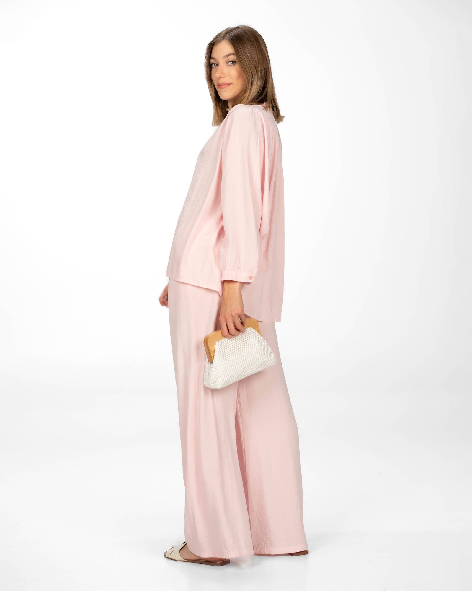 PANTALONE OCEANE ROSA