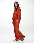 PANTALONE OCEANE RUGGINE
