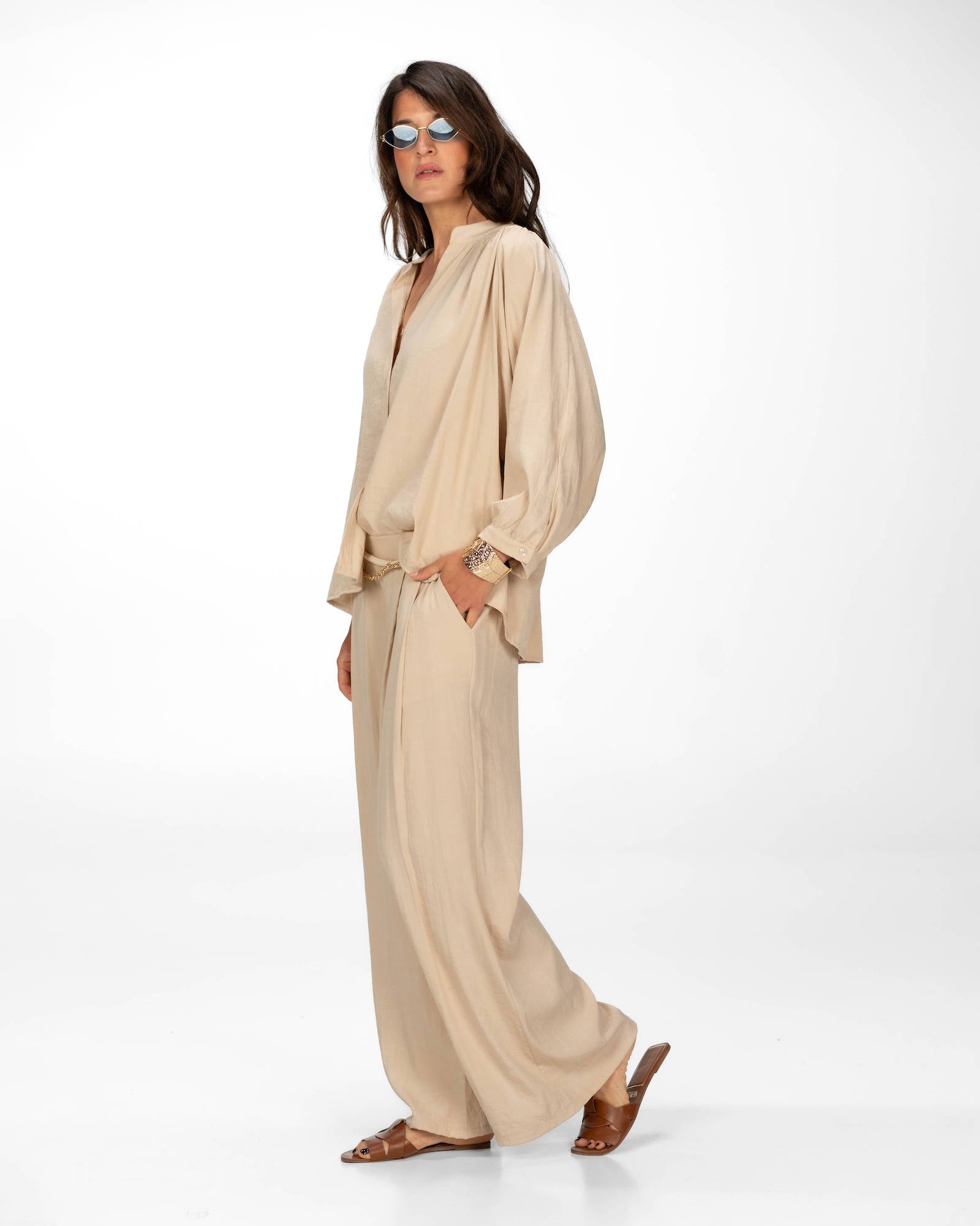 PANTALONE OCEANE SABBIA