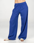 PANTALONE CHLOE BLU VIOLA