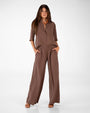 PANTALONE HAZEL NOCE
