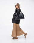 GONNA PLISSE MIRYA BEIGE