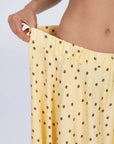 GONNA VIVIAN POIS GIALLO TABACCO