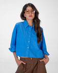 CAMICIA AVA BLU BONNET