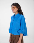 CAMICIA AVA BLU BONNET