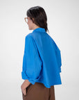 CAMICIA AVA BLU BONNET