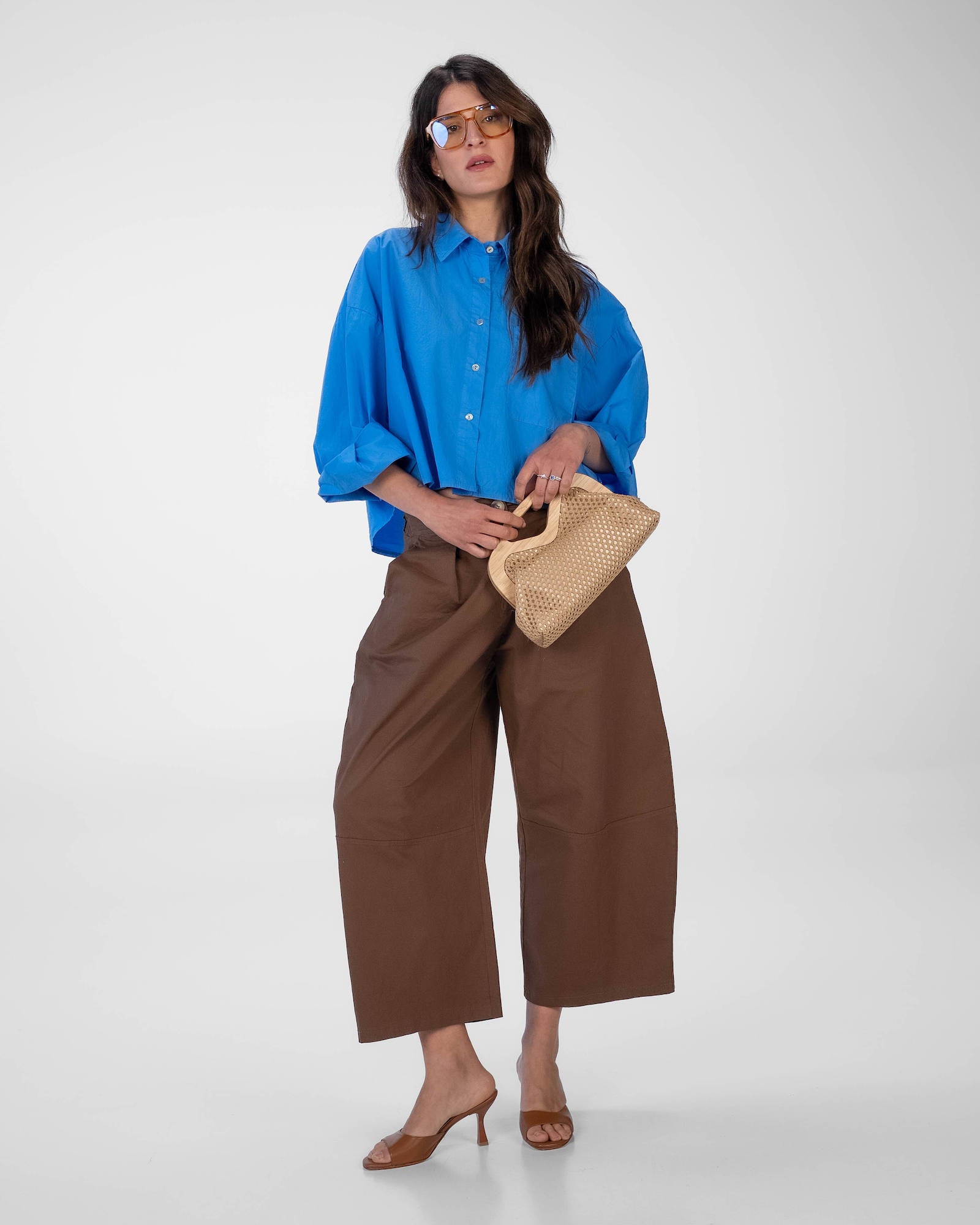 CAMICIA AVA BLU BONNET