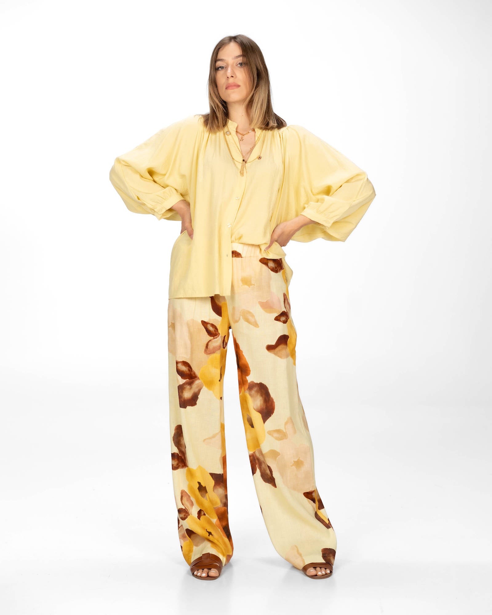 CAMICIA KARINA GIALLO