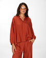 CAMICIA KARINA RUGGINE