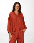 CAMICIA KARINA RUGGINE