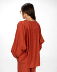 CAMICIA KARINA RUGGINE