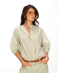 CAMICIA IN MUSSOLA NADINA PERGAMENA