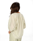 CAMICIA IN MUSSOLA NADINA PERGAMENA