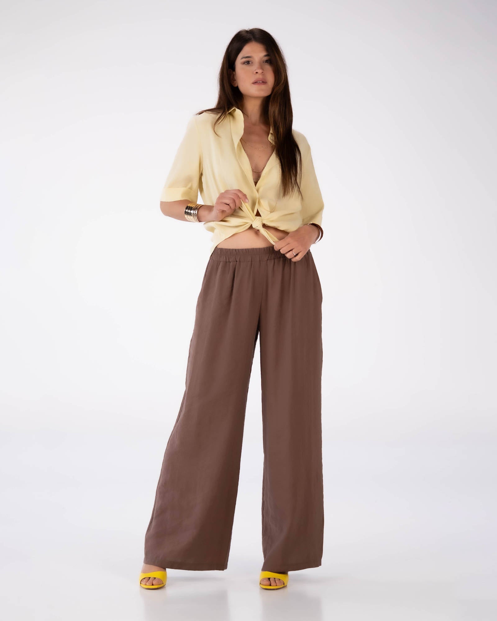 CAMICIA HAZEL GIALLO