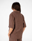 CAMICIA HAZEL NOCE