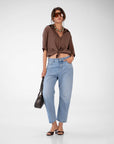 CAMICIA HAZEL NOCE
