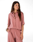 CAMICIA HAZEL ROSA